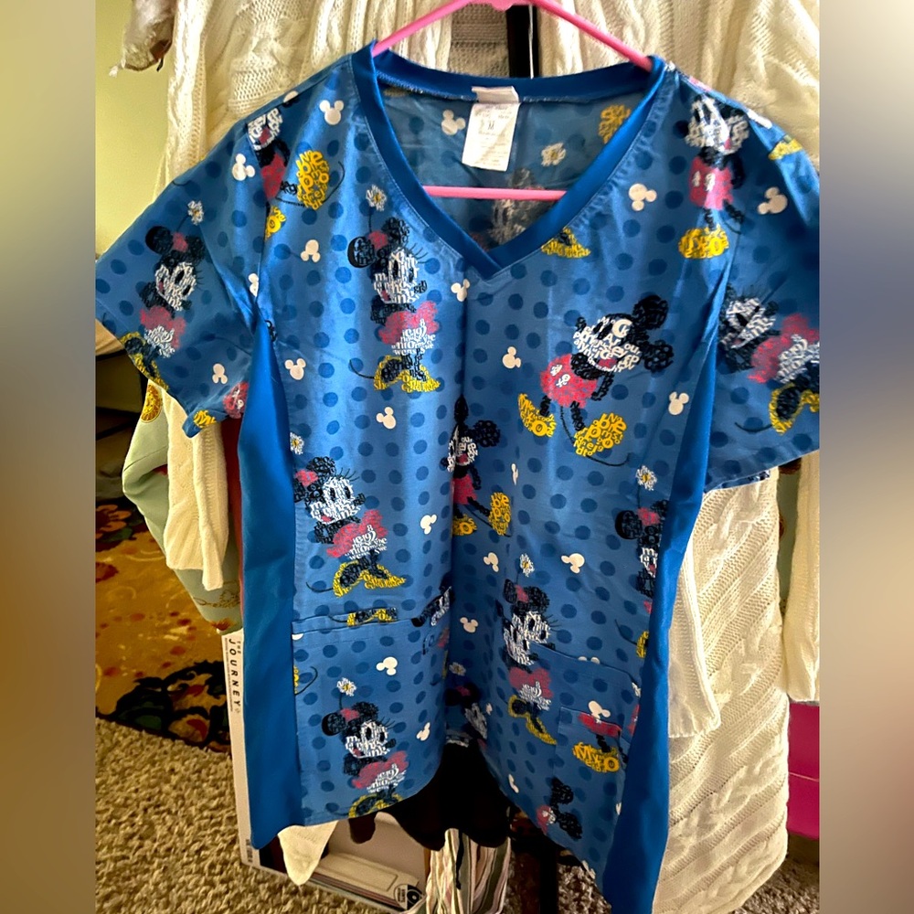 Disney Mickey Mouse scrub top